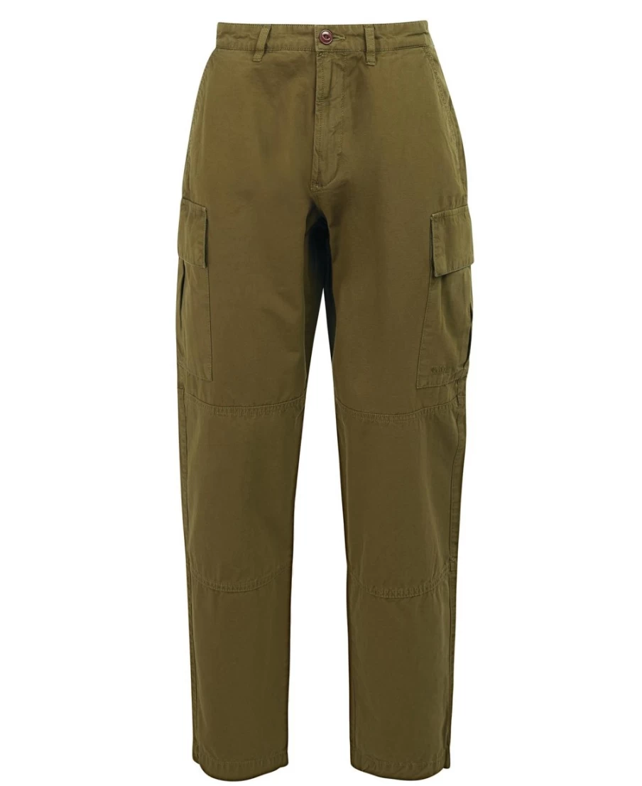 Barbour Men's Ivy Green Essential Ripstop Cargo Pants