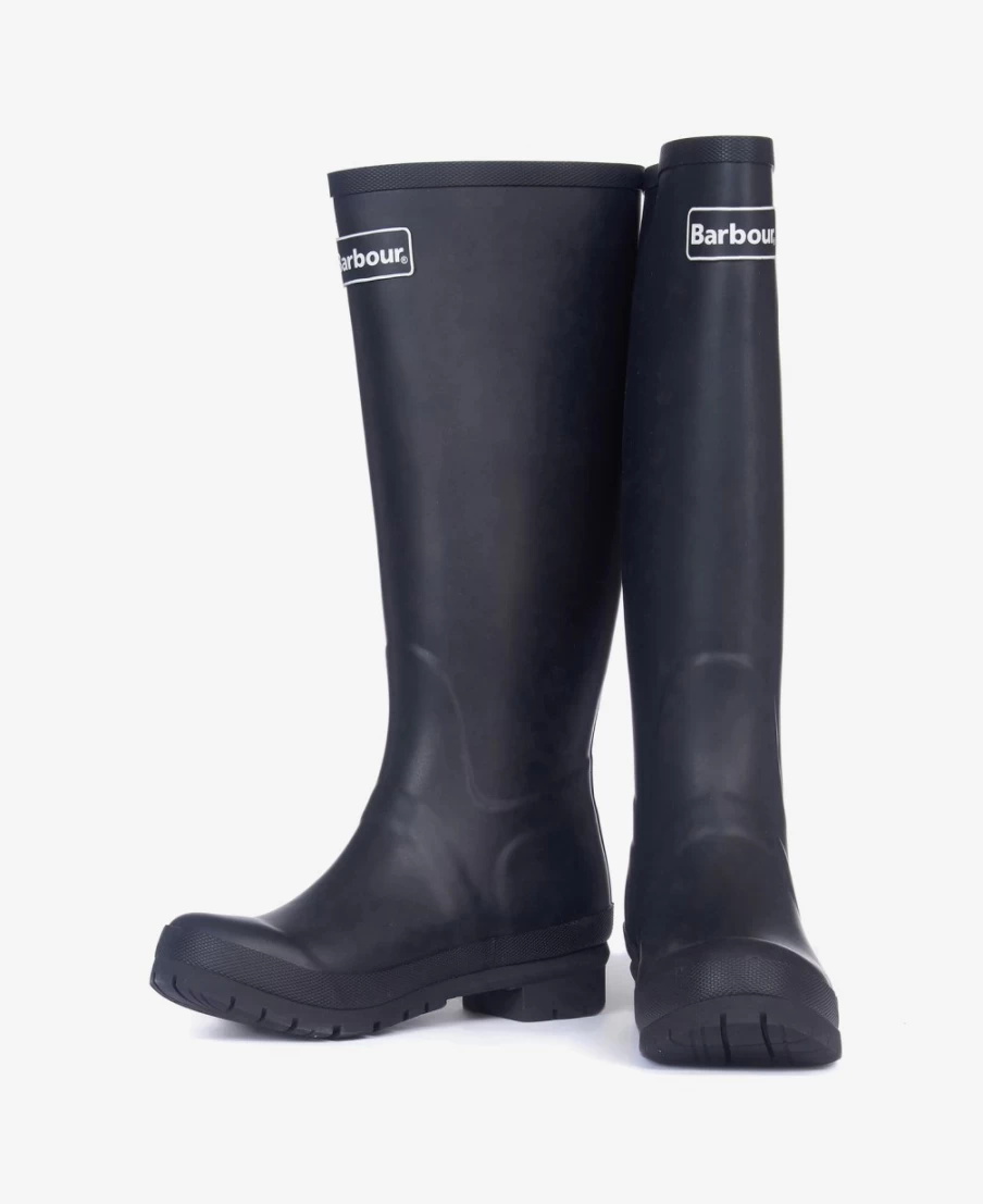 Barbour Women's Black Abbey Wellington Boots