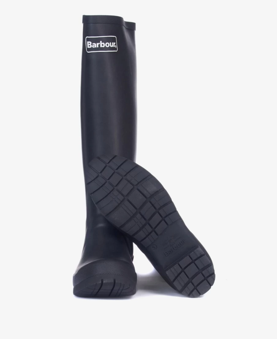 Barbour Women's Black Abbey Wellington Boots