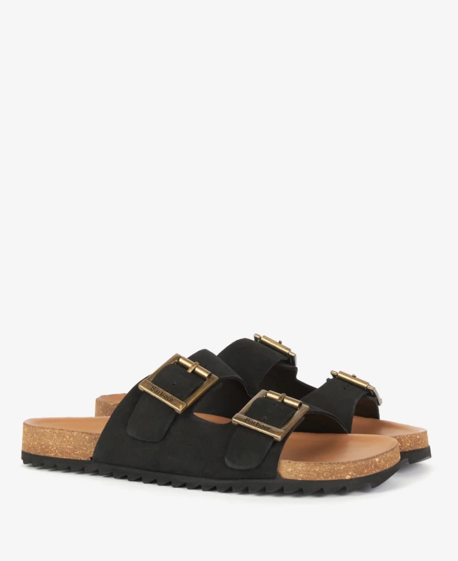 Barbour Women's Allegra Two Strap Sandals in Classic White