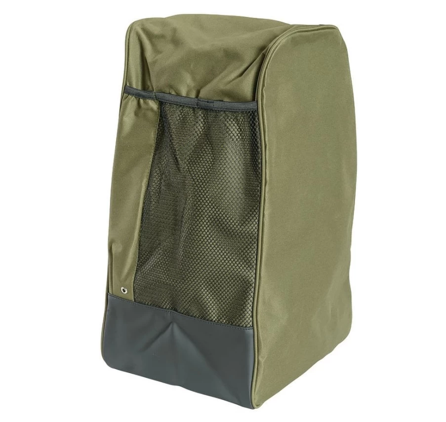 Barbour Men's Green Wellington Bag - Classic British Waxed Cotton Tote for Everyday Use
