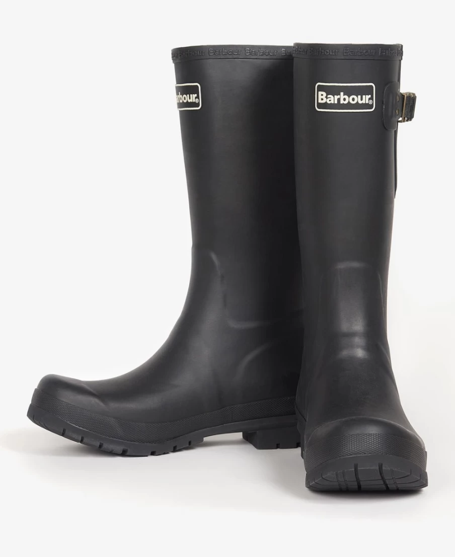 Barbour Men's Black Cirrus Waterproof Wellington Boots
