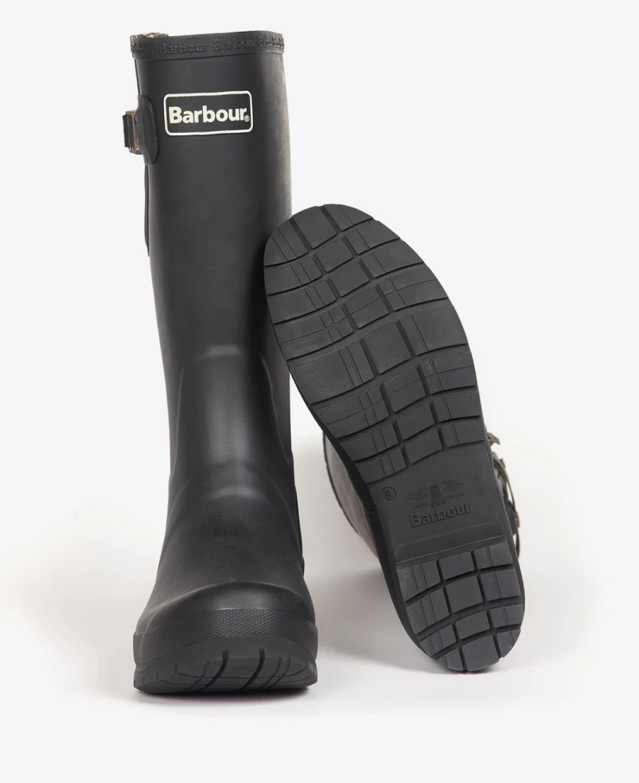 Barbour Men's Black Cirrus Waterproof Wellington Boots