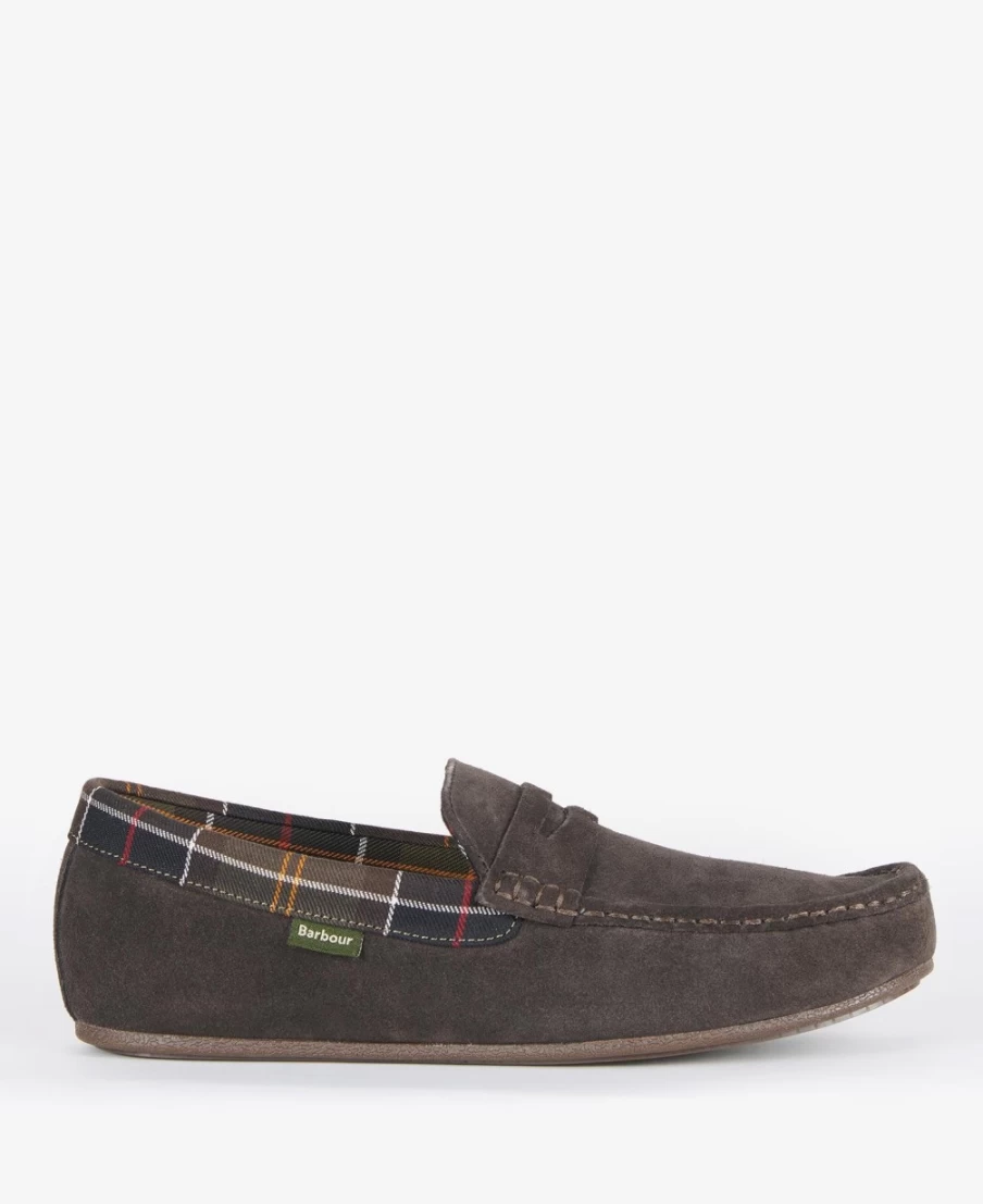 Barbour Men's Porterfield Black Slippers