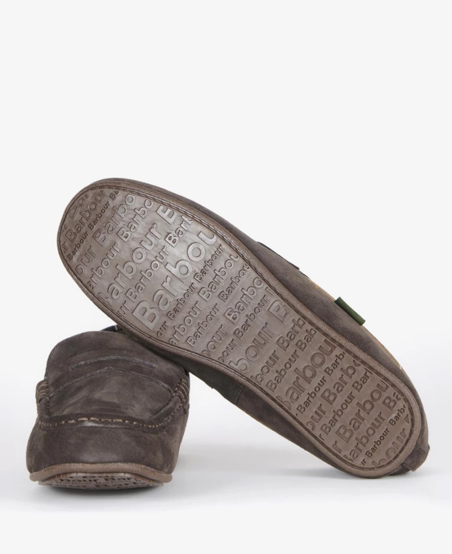 Barbour Men's Porterfield Black Slippers