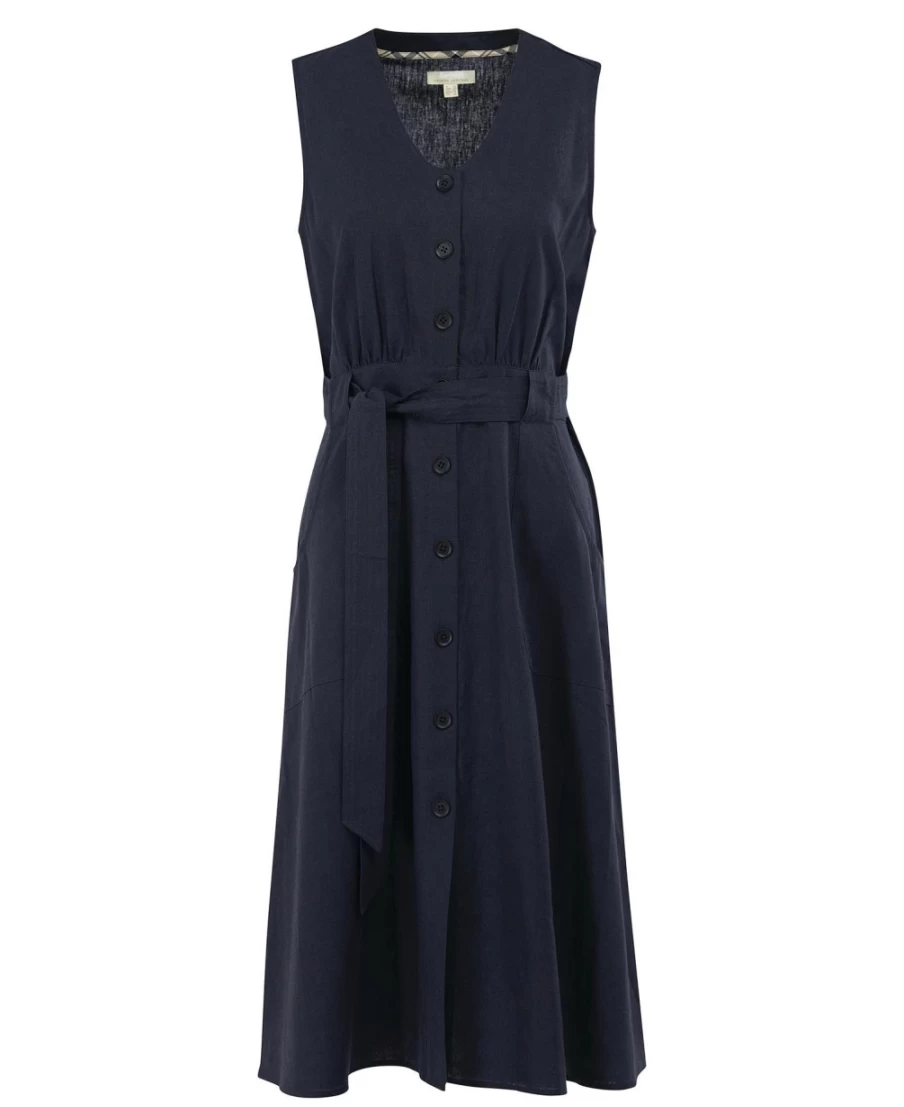 Barbour Women's Indigo Rutherglen Dress | Classic British Style