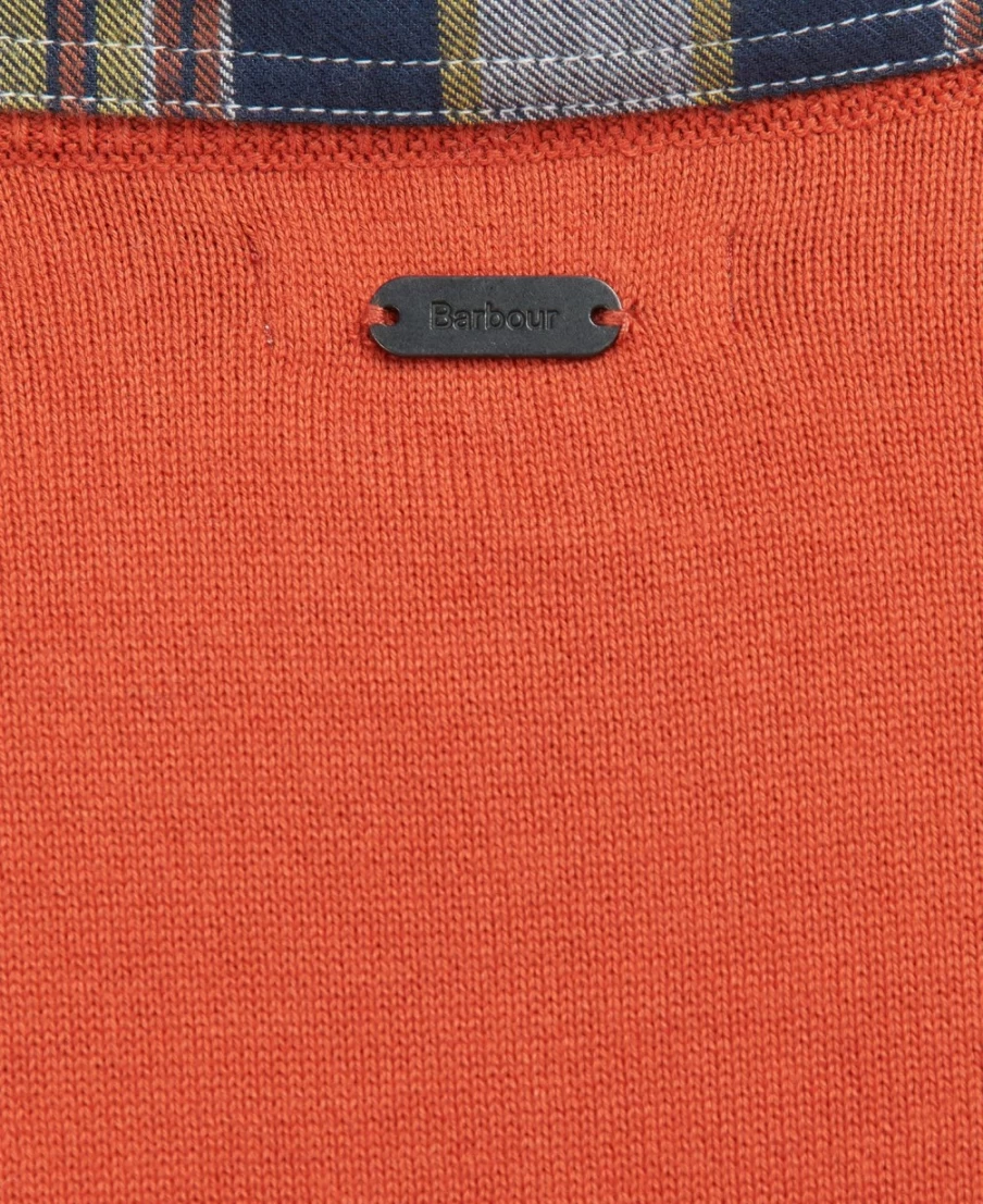 Barbour Women's Burnt Russet Otterburn Knitted Jumper
