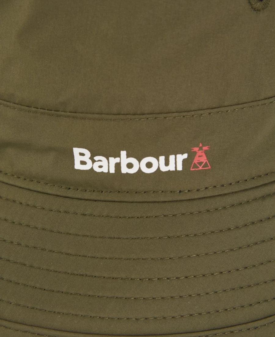 Barbour Baysbarn Sports Hat for Men in Fern Green - Classic Outdoor Cap