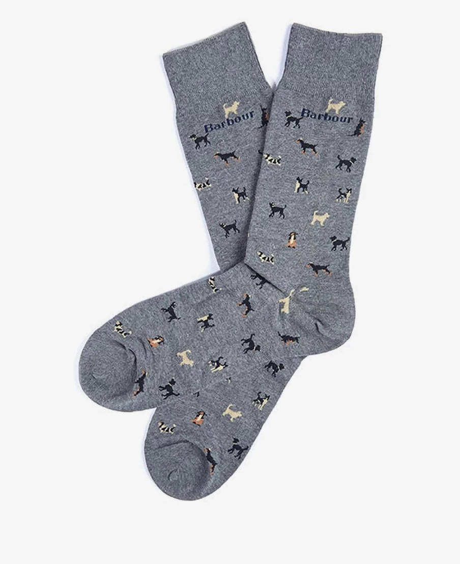Barbour Mens Mavin Socks Navy/Pheasant - Premium Wool Blend Casual Socks for Men