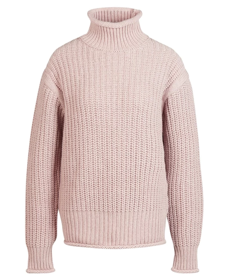 Barbour Women's Rockcliffe Knit Sweater in Rose Quartz
