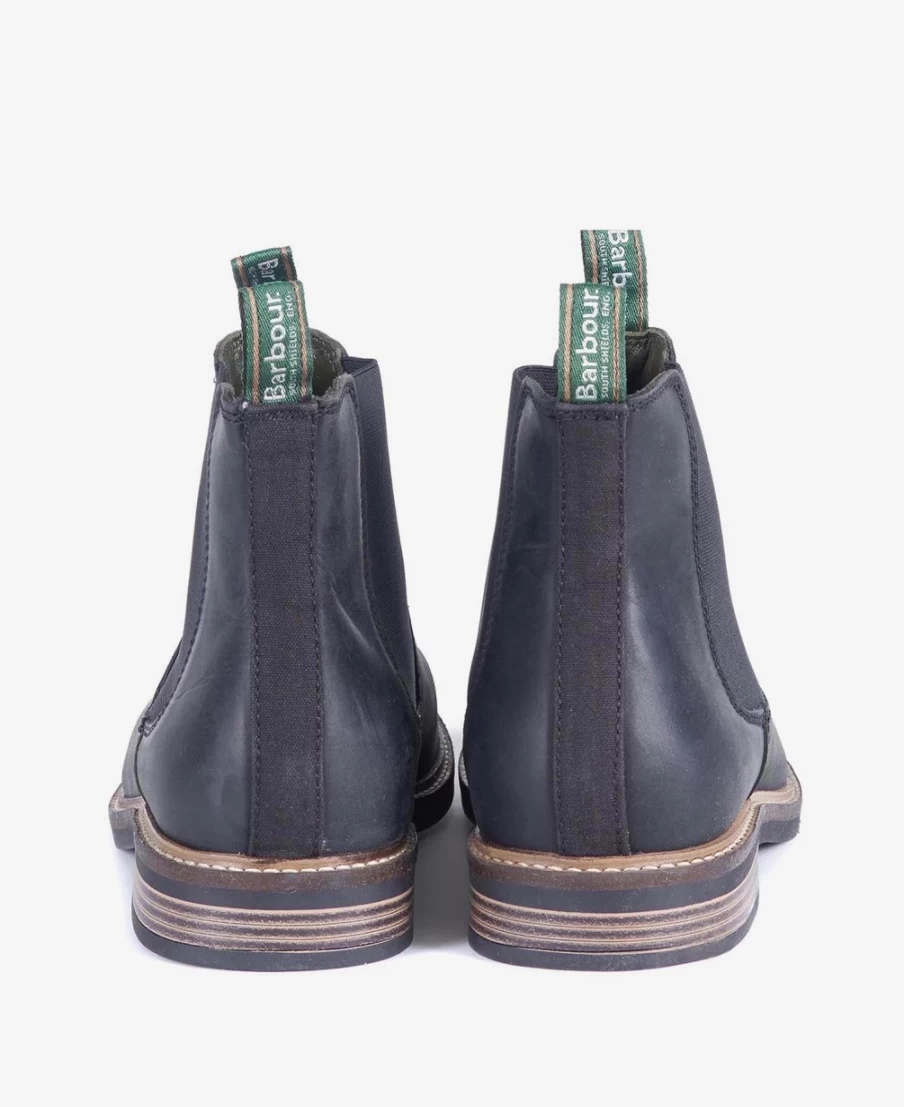 Barbour Mens Farsley Black Chelsea Boots